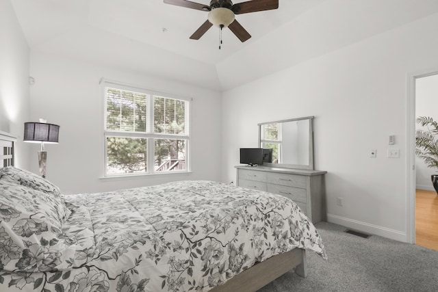 21 Grey Hawk Dr, Mashpee, MA 02649 - bedroom with light colored carpet, baseboards, and a ceiling fan