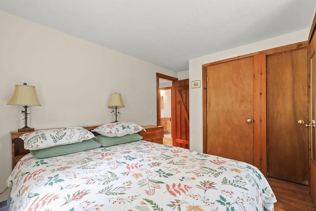 196 Commons Way, Brewster, MA 02631 - bedroom featuring a closet and wood finished floors