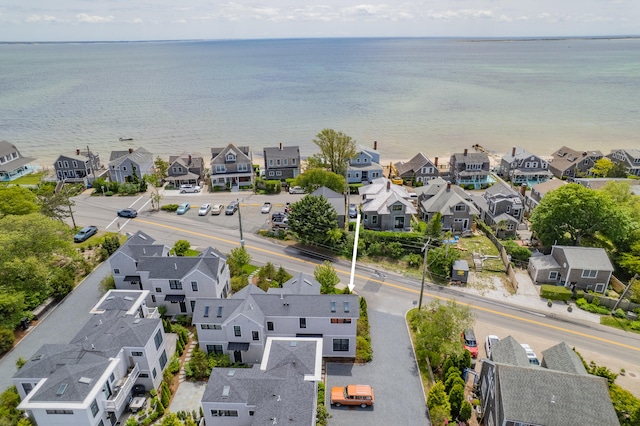 350 Bradford St Unit U5, Provincetown, MA 02657 - aerial view of residential area featuring a large body of water