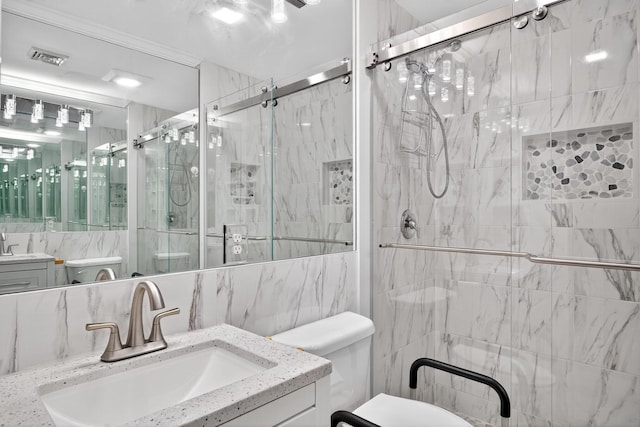 87 Susanna Dr, Brewster, MA 02631 - full bath featuring vanity and a stall shower