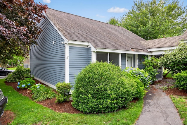 87 Susanna Dr, Brewster, MA 02631 - view of side of home featuring a shingled roof