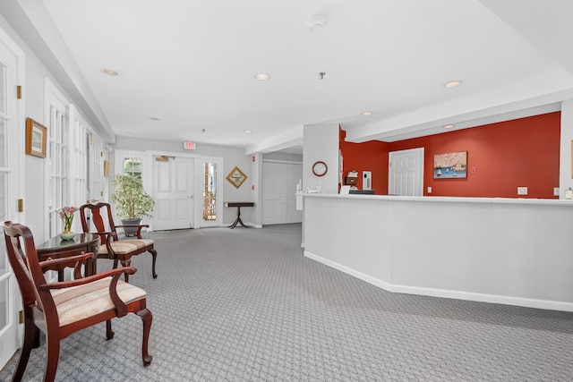 view of reception