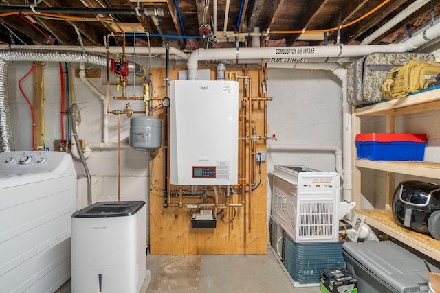18 Race Rd, West Yarmouth, MA 02673 - utilities with washer / dryer and water heater