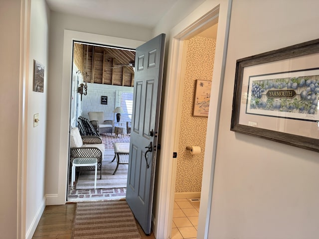11 Willow Ln, South Yarmouth, MA 02664 - hall featuring baseboards