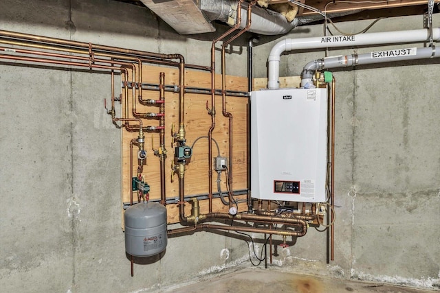 utilities with water heater