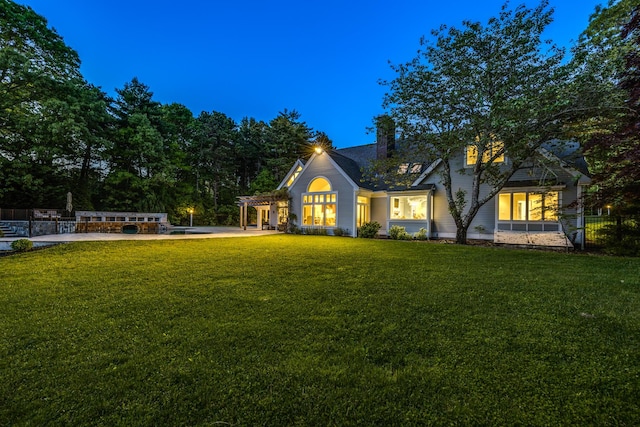 38 Beach Plum Hill Rd, Osterville, MA 02655 - view of front of home featuring a chimney