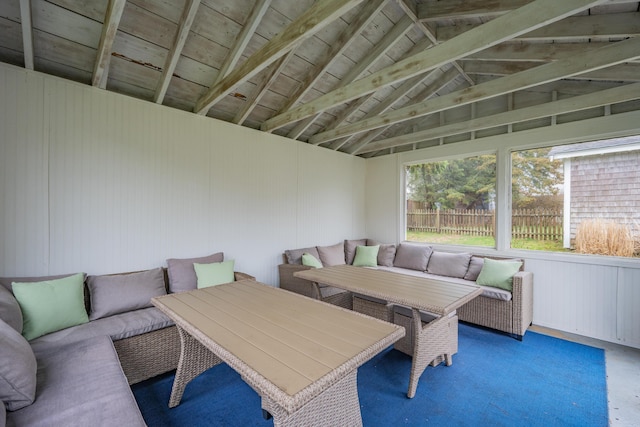 193 Main St, Sandwich, MA 02563 - sunroom / solarium with an outdoor hangout area