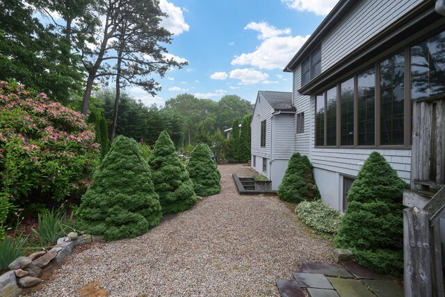 51 Manitoba Rd, Mashpee, MA 02649 - view of yard