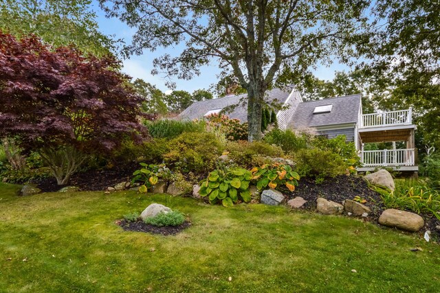 10 Westerly Dr, Bourne, MA 02532 - view of yard