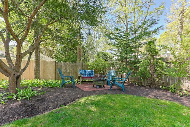 54 Mcnamara Ave, West Yarmouth, MA 02673 - view of yard featuring a patio