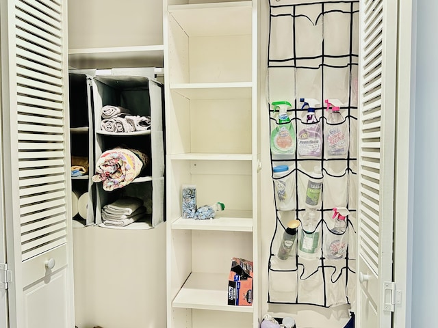 view of closet