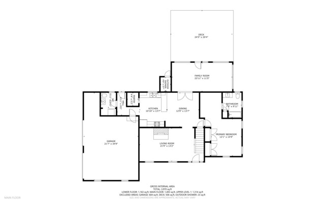 473 Thousand Oaks Dr, Brewster, MA 02631 - property floor plan
