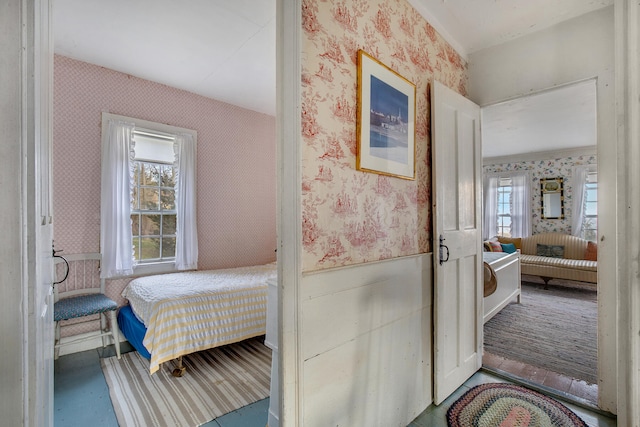 495 Chequessett Neck Rd, Wellfleet, MA 02667 - bedroom featuring wallpapered walls