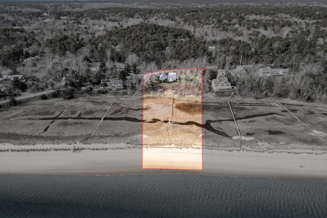 495 Chequessett Neck Rd, Wellfleet, MA 02667 - room details with a wooded view