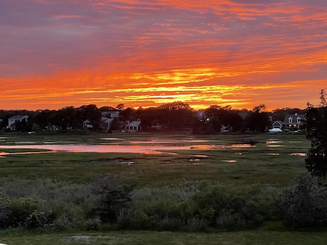 view of nature at dusk