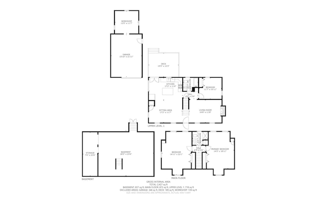 77 Center St, Dennis Port, MA 02639 - floor plan / room layout