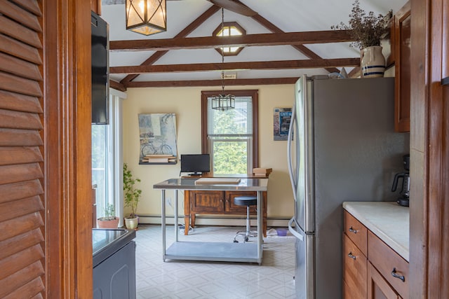 78 Wood Ave, Sandwich, MA 02563 - office space with light flooring, baseboards, and baseboard heating