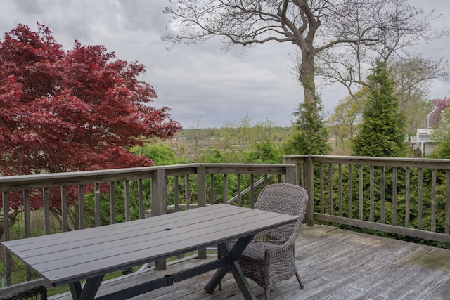 78 Wood Ave, Sandwich, MA 02563 - deck featuring outdoor dining space