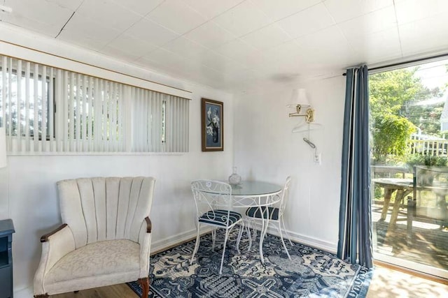 232 Robbins Hill Rd, Brewster, MA 02631 - dining area with baseboards