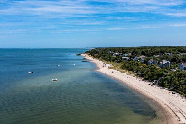 232 Robbins Hill Rd, Brewster, MA 02631 - water view featuring a beach view