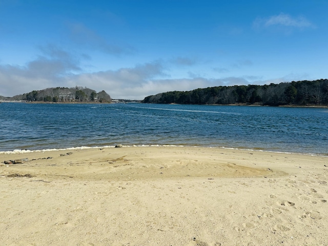 63 Ovington Dr, East Falmouth, MA 02536 - property view of water featuring a view of the beach