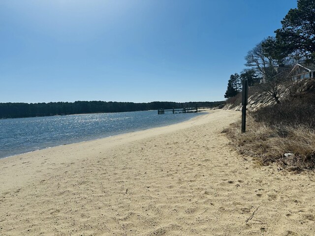 63 Ovington Dr, East Falmouth, MA 02536 - view of water feature with a beach view