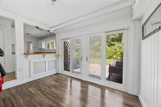 26 Hinckley Cir, Osterville, MA 02655 - unfurnished sunroom featuring healthy amount of natural light and french doors