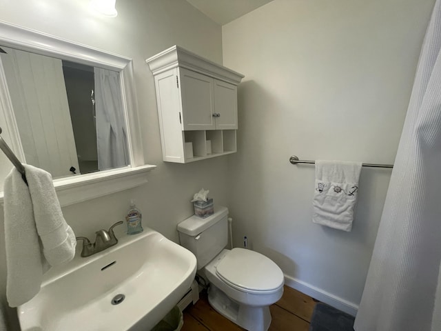 17 Hydrangea Ln, Mashpee, MA 02649 - bathroom featuring a sink, toilet, and baseboards