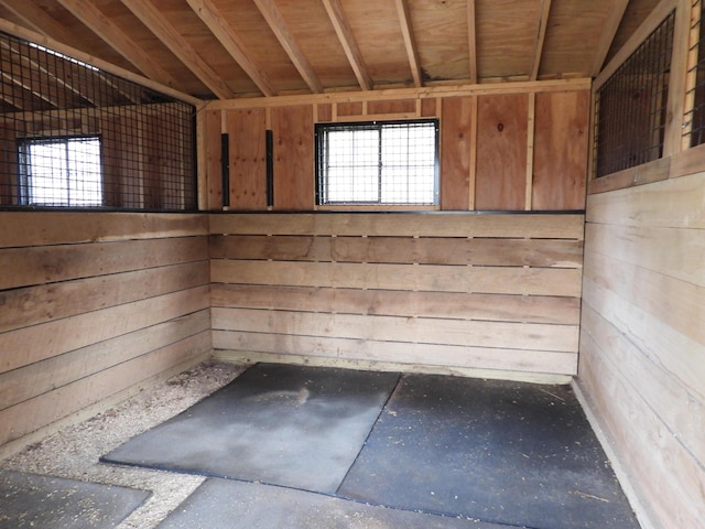 view of stable
