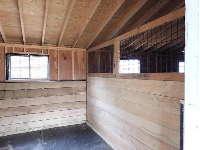 view of stable
