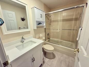 92 Cliffside Dr Unit 92, Cedarville, MA 02360 - full bath with vanity and bath / shower combo with glass door