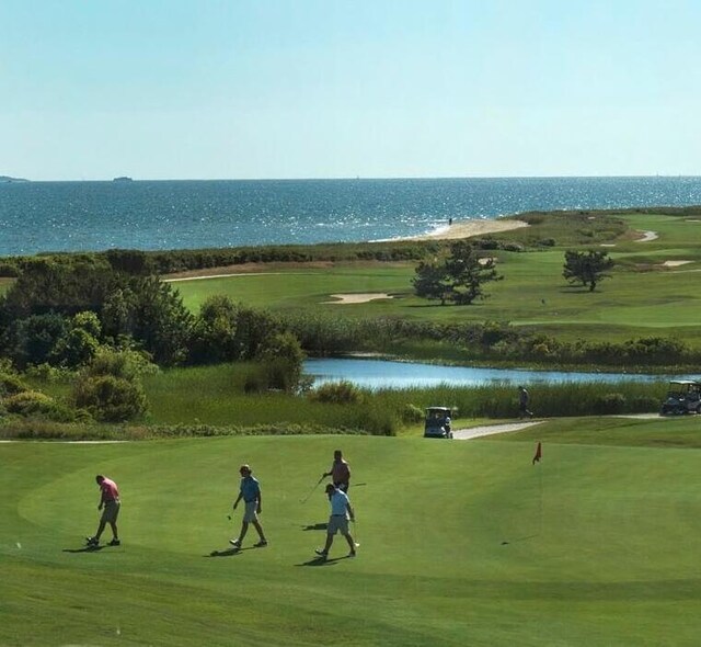 25 Milestone Way, Mashpee, MA 02649 - view of community with a water view and view of golf course