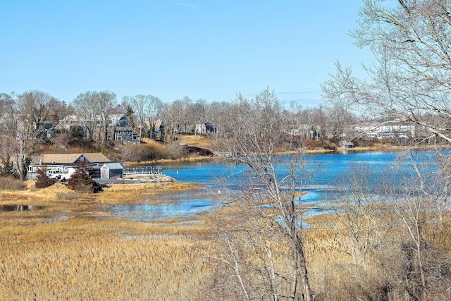 property view of water