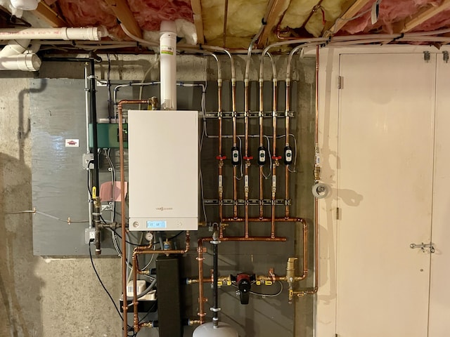 12 Park Ave, Vineyard Haven, MA 02568 - utility room featuring water heater