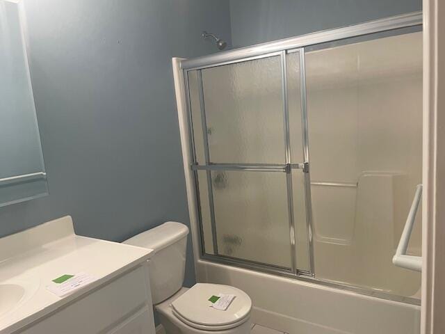 12 Red Cedar Rd, Mashpee, MA 02649 - full bath with vanity, toilet, and shower / bath combination with glass door
