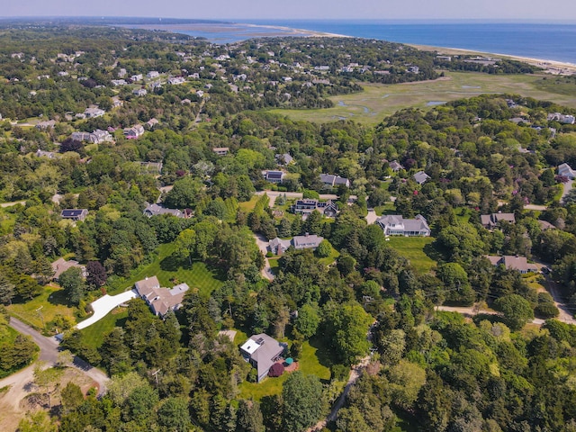 24 Sparrowhawk Rd, Orleans, MA 02653 - aerial view of property's location featuring a large body of water