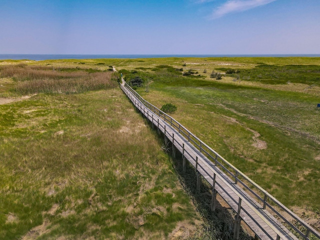 24 Sparrowhawk Rd, Orleans, MA 02653 - aerial view of property and surrounding area with a large body of water