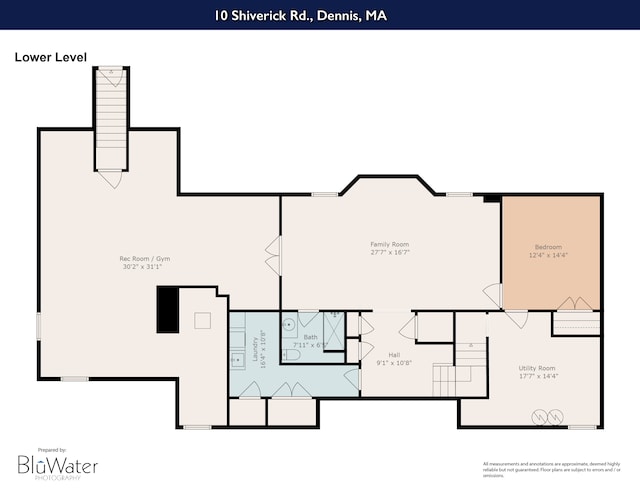 10 Shiverick Rd, East Dennis, MA 02641 - view of floor plan / room layout