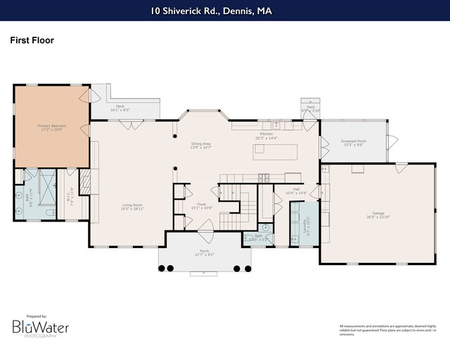 10 Shiverick Rd, East Dennis, MA 02641 - view of property floor plan