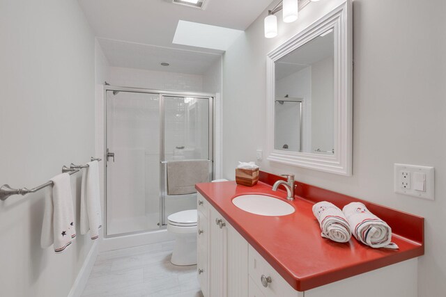 10 Shiverick Rd, East Dennis, MA 02641 - full bathroom featuring vanity and a shower stall