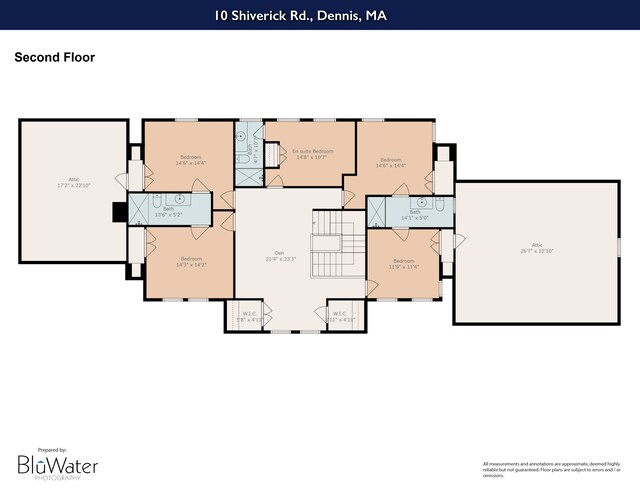 10 Shiverick Rd, East Dennis, MA 02641 - view of floor plan / room layout