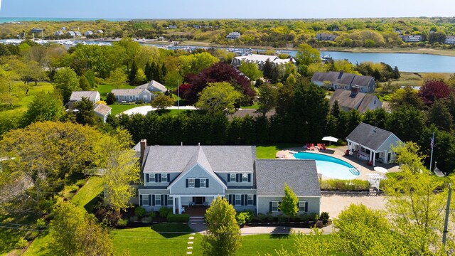 10 Shiverick Rd, East Dennis, MA 02641 - view of subject property featuring a nearby body of water and a pool area