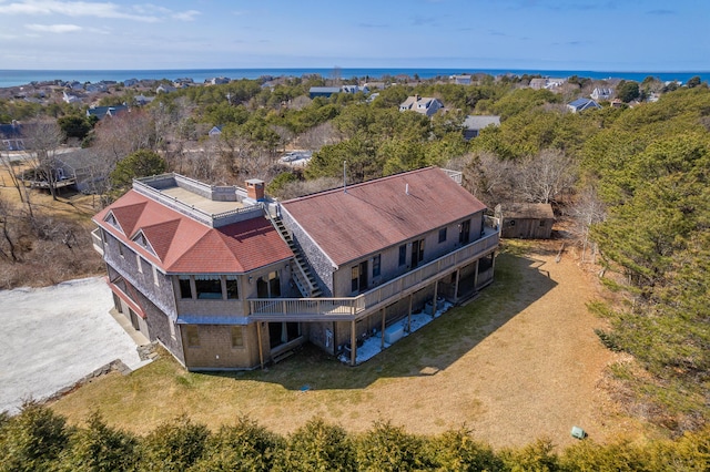 9 Priest Rd, Truro, MA 02666 - view of subject property with a large body of water