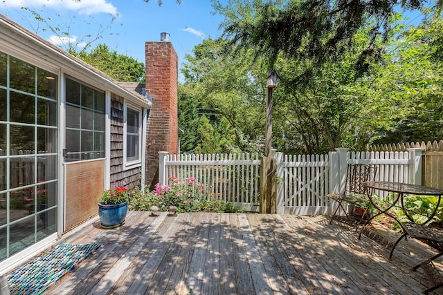 1205 Massasoit Rd, Eastham, MA 02642 - view of wooden deck