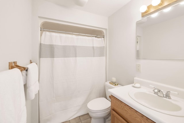 63 Pine Valley Dr Unit 63Aka 30A, Falmouth, MA 02540 - full bathroom with vanity, a shower with curtain, and tile patterned floors