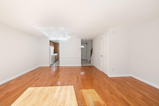 63 Pine Valley Dr Unit 63Aka 30A, Falmouth, MA 02540 - spare room featuring baseboards and light wood-style floors