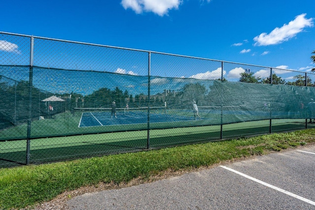 45 Grey Hawk Dr Unit 578, Mashpee, MA 02649 - view of tennis court featuring fence