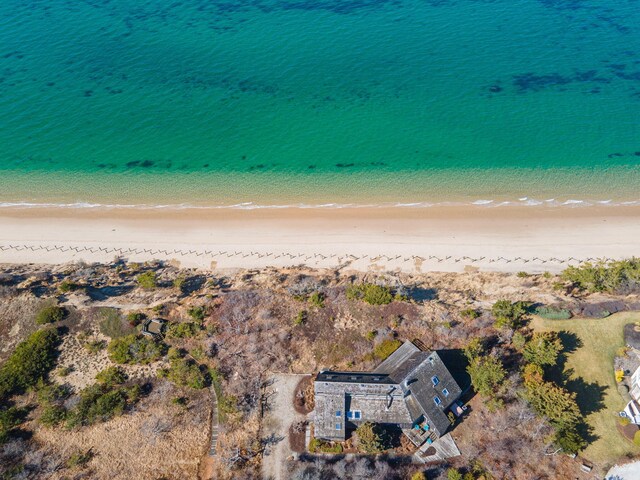 47 Fishermans Rd, Truro, MA 02666 - view from above of property featuring expansive beach