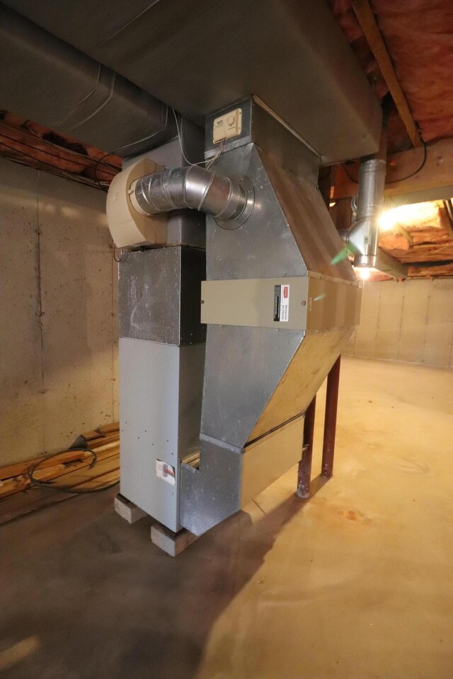 23 W Woods Vlg, Yarmouth Port, MA 02675 - utility room with heating unit