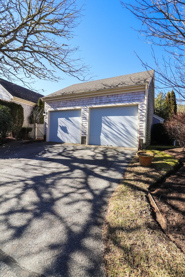 23 W Woods Vlg, Yarmouth Port, MA 02675 - view of detached garage